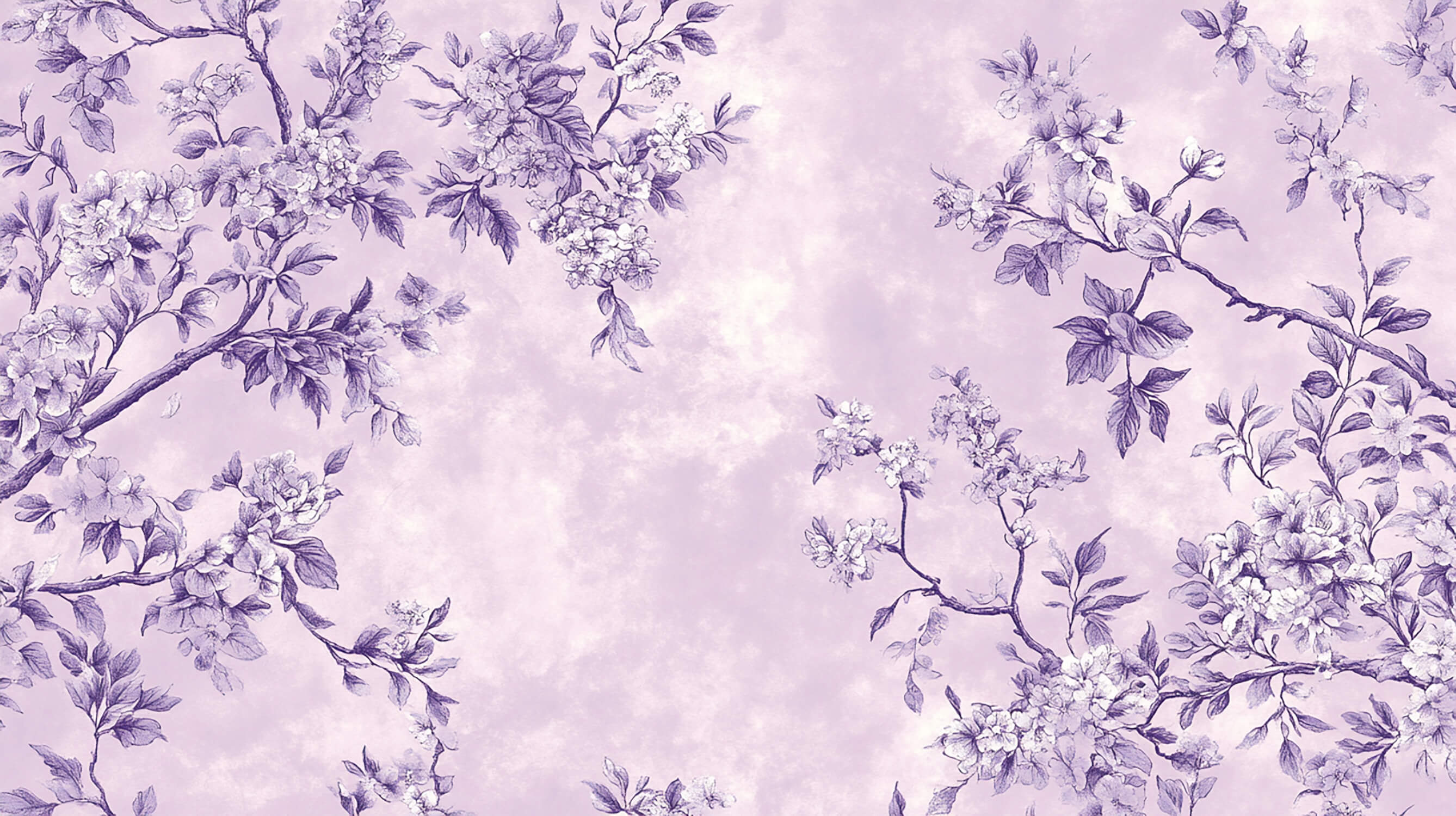 Papier Peint Violet Vintage