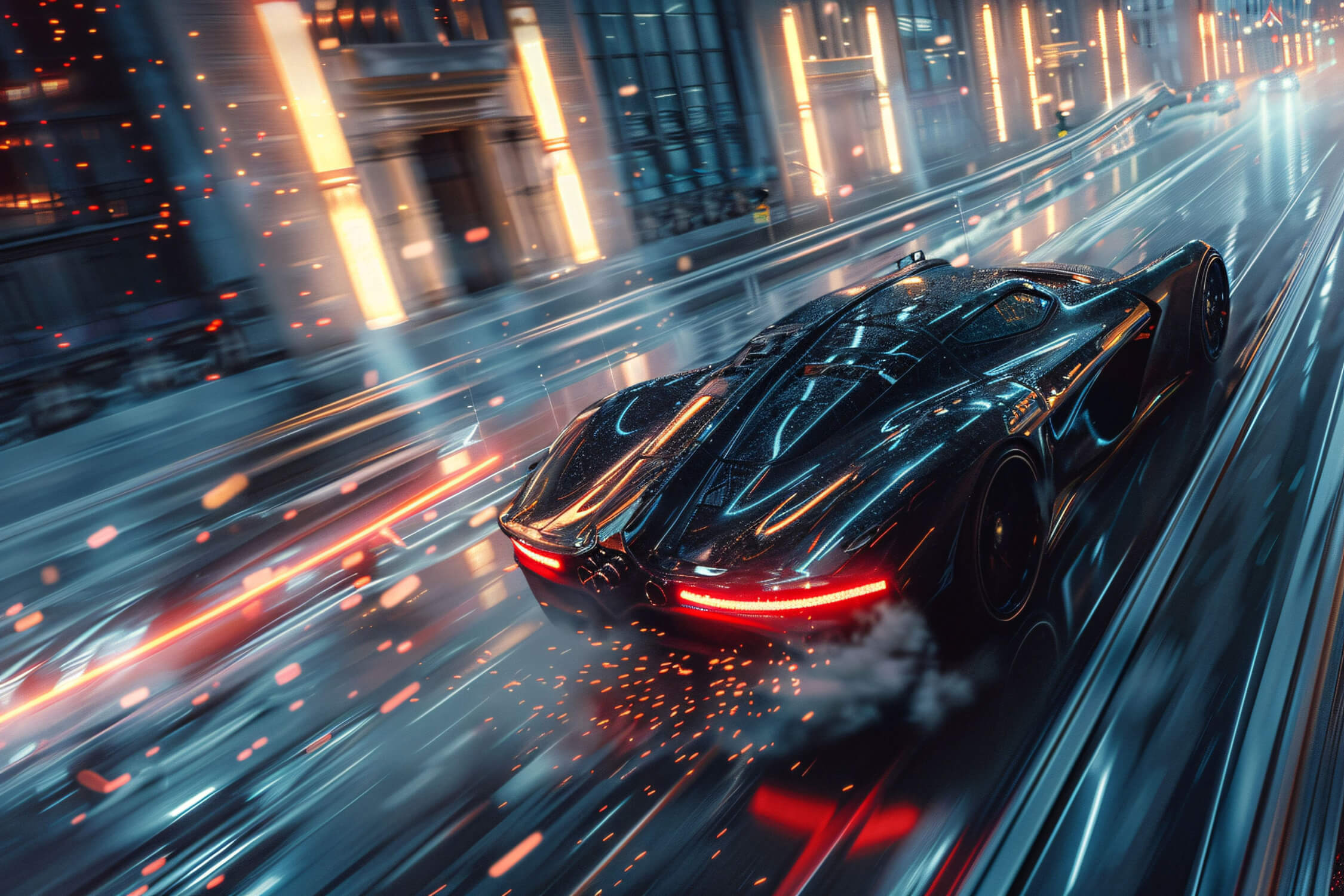 Papier Peint Chambre Adulte Tuning Voiture