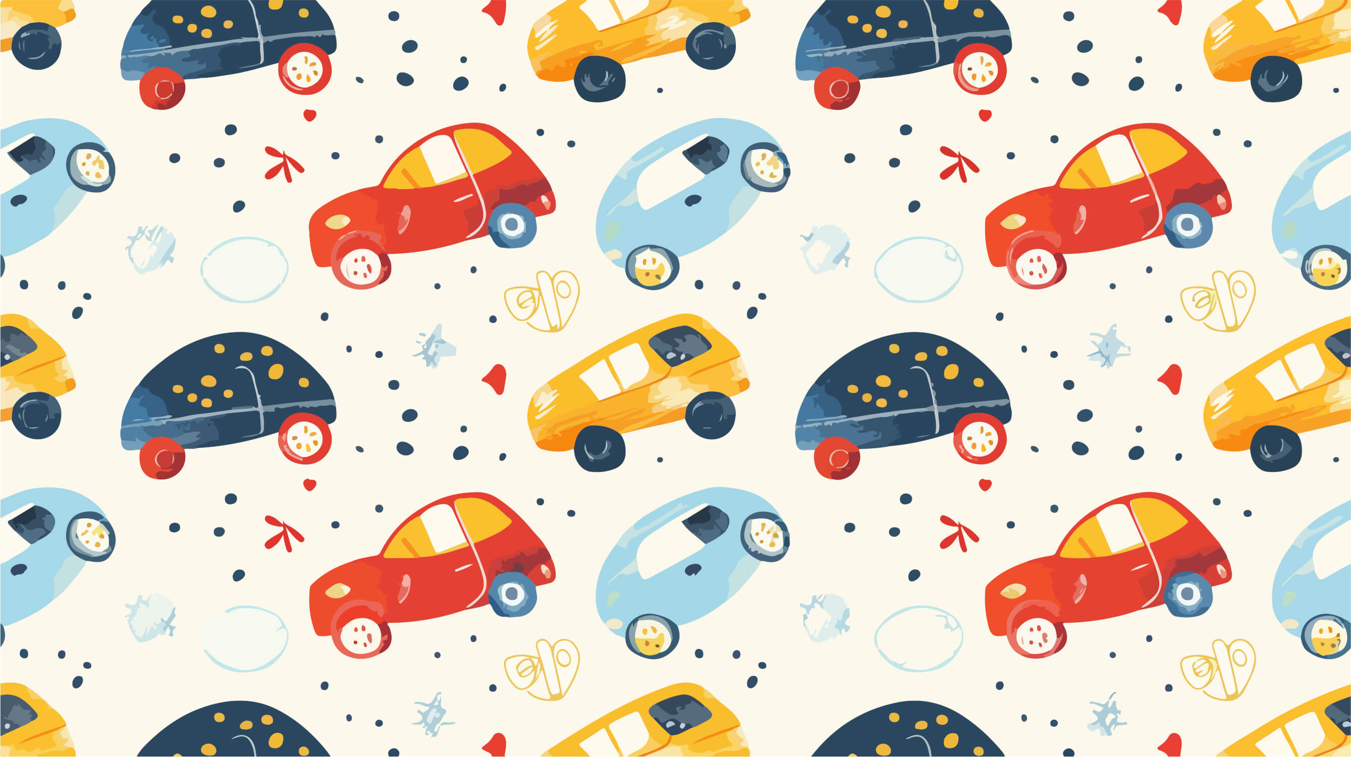 Papier Peint Voiture Enfant