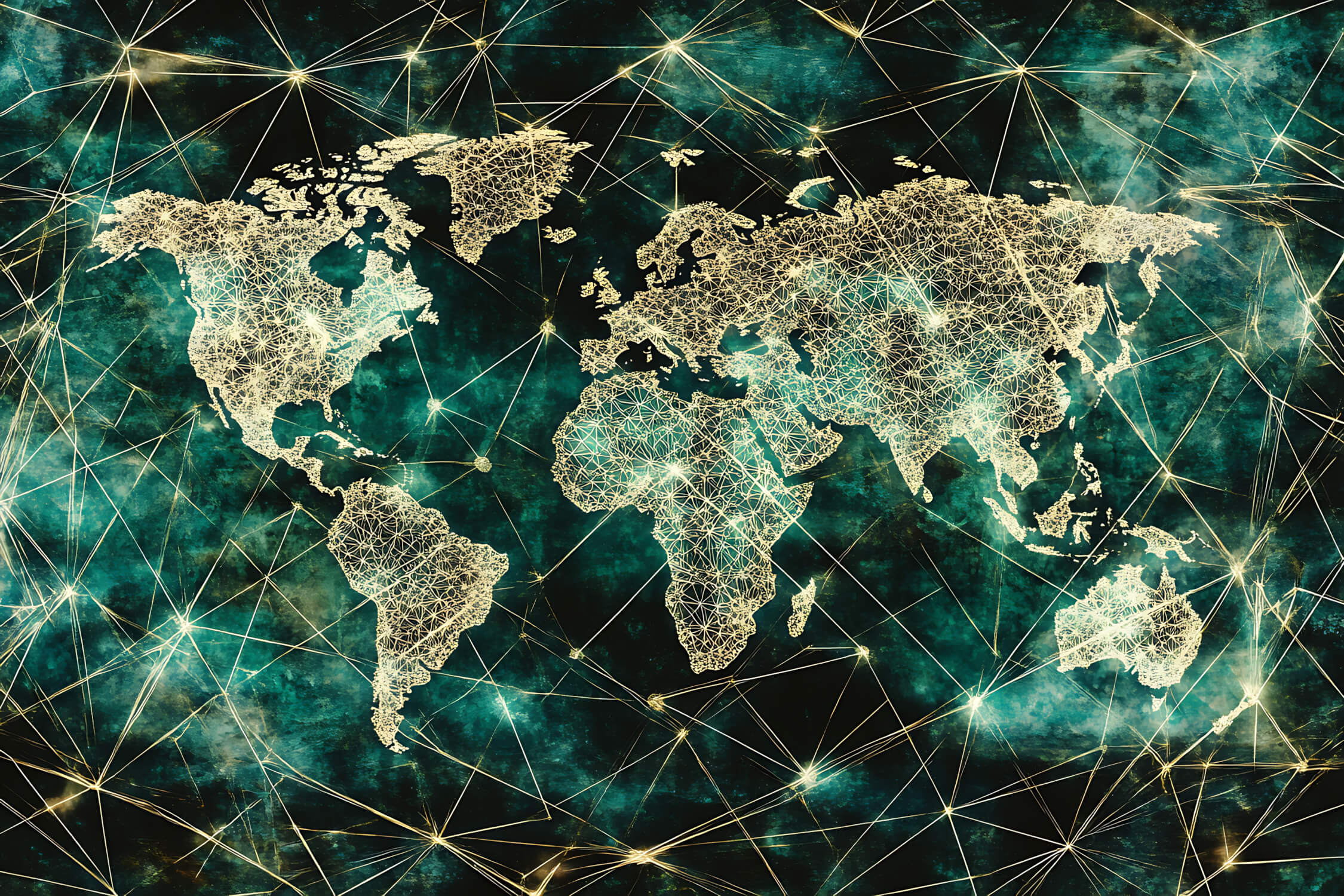 Papier Peint Carte Du Monde Marron