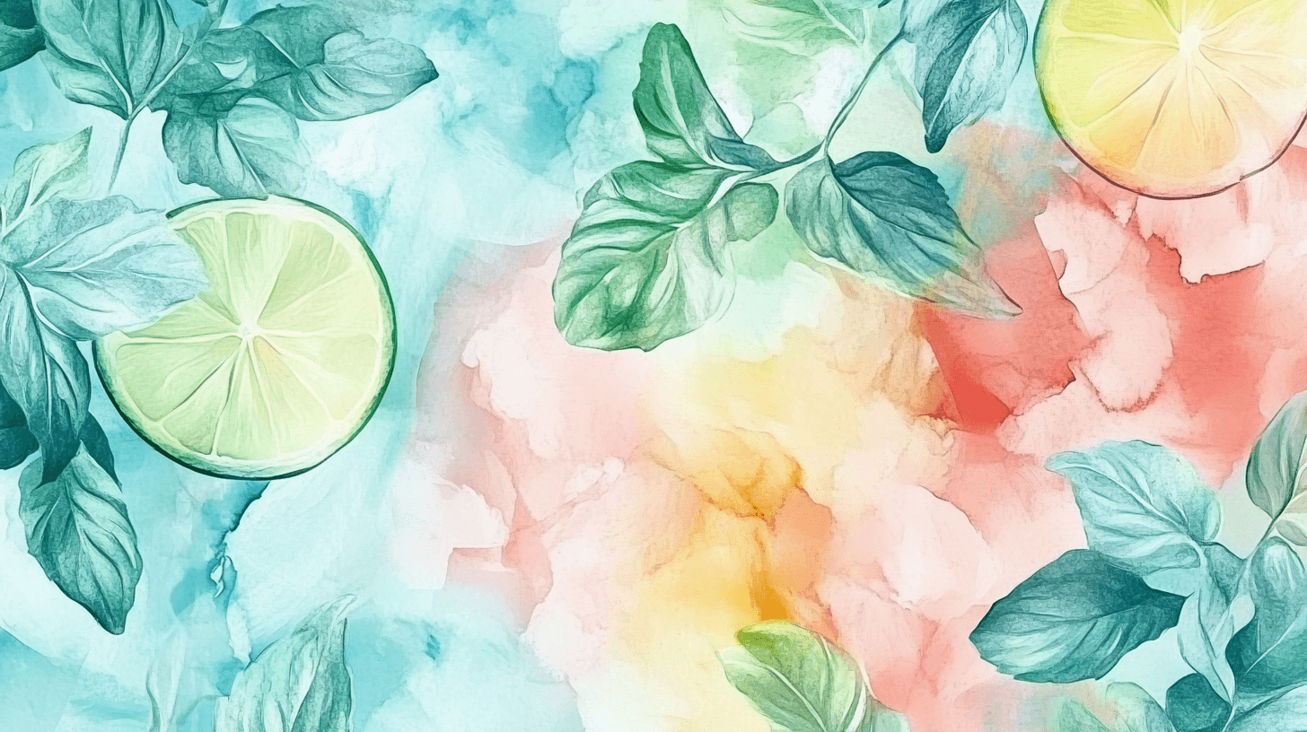 Papier Peint Fleur Aquarelle