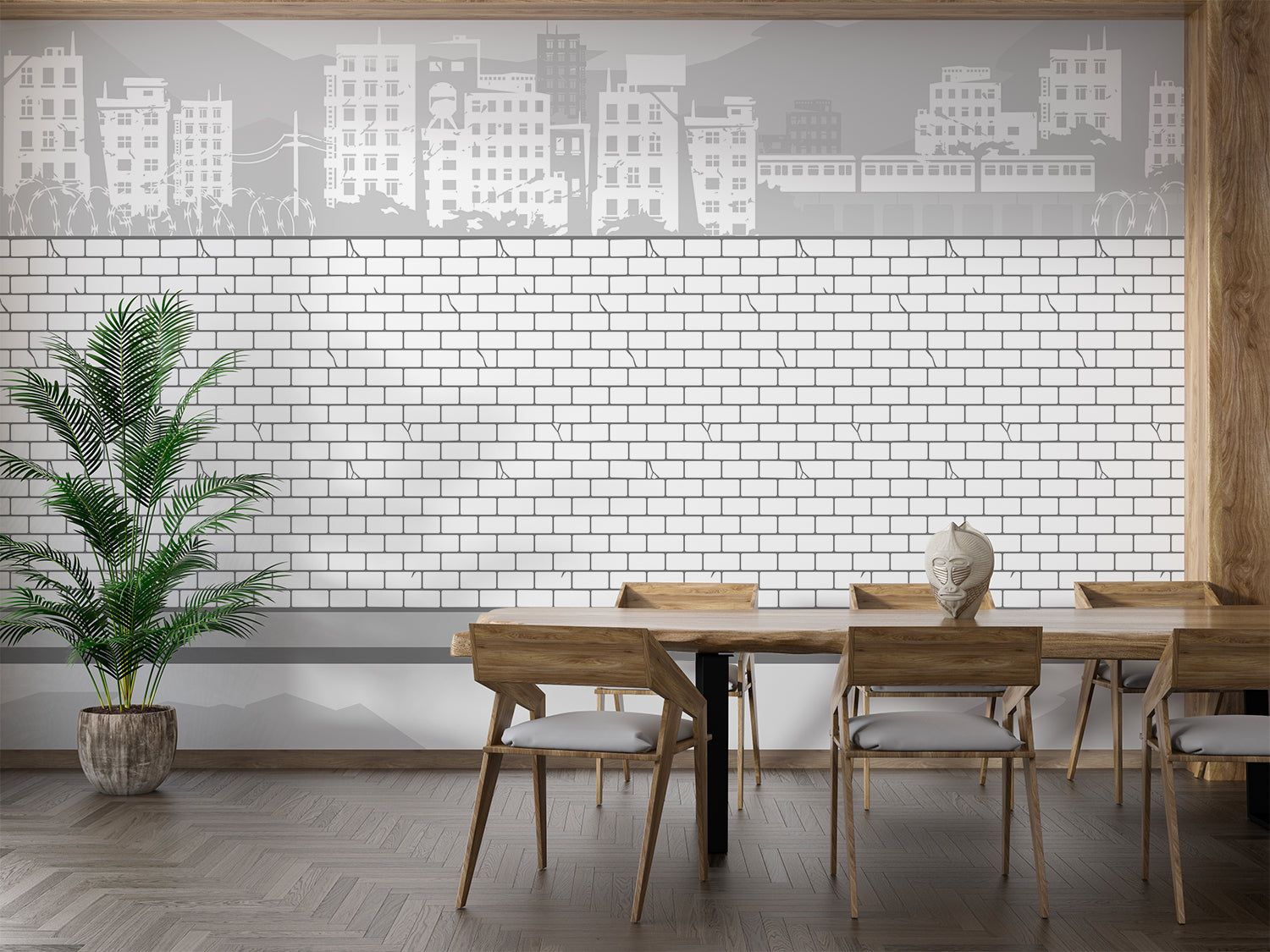 Chambre Ado Papier Peint Brique