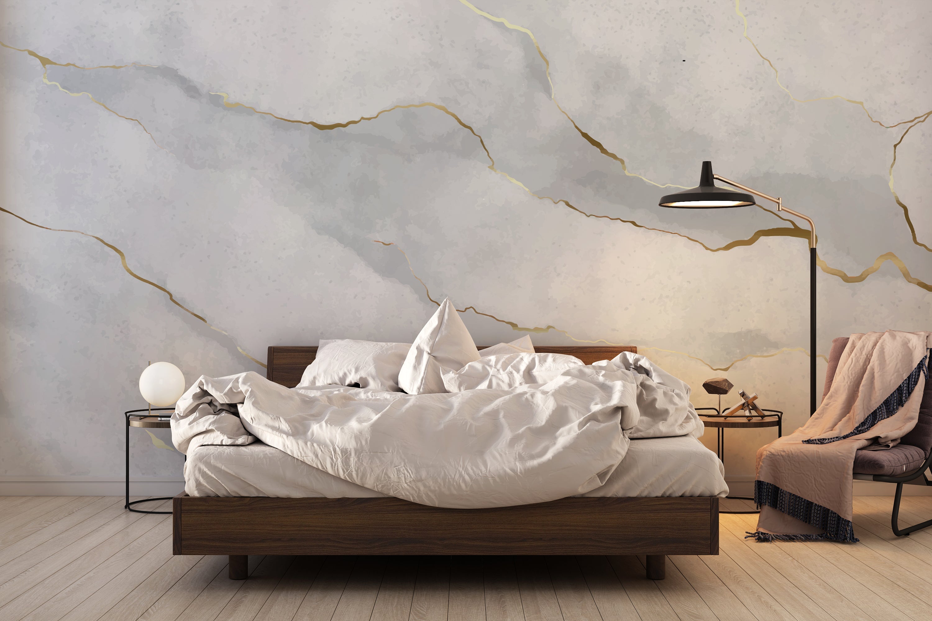 Papier Peint Effet Marbre