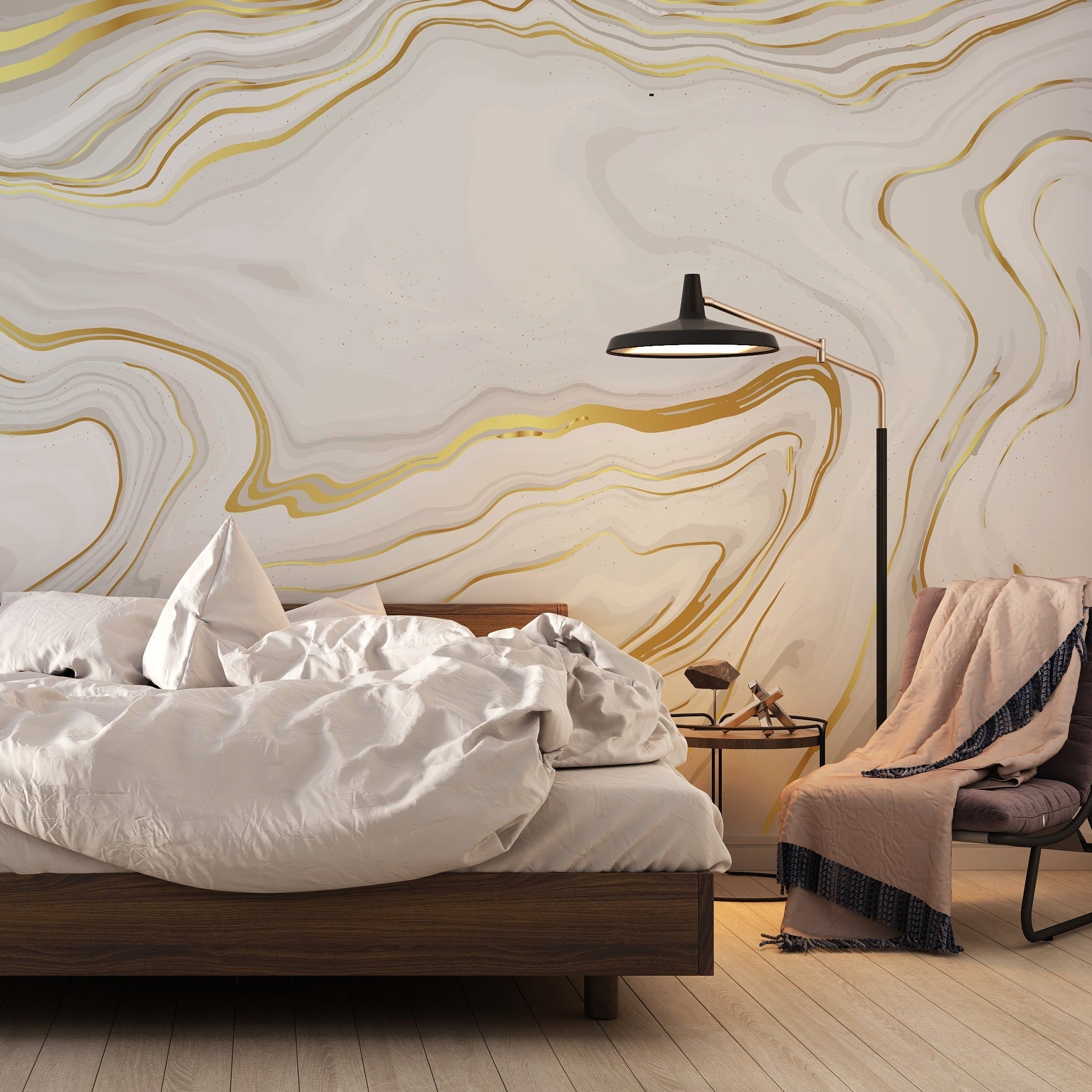 Papier Peint En Marbre