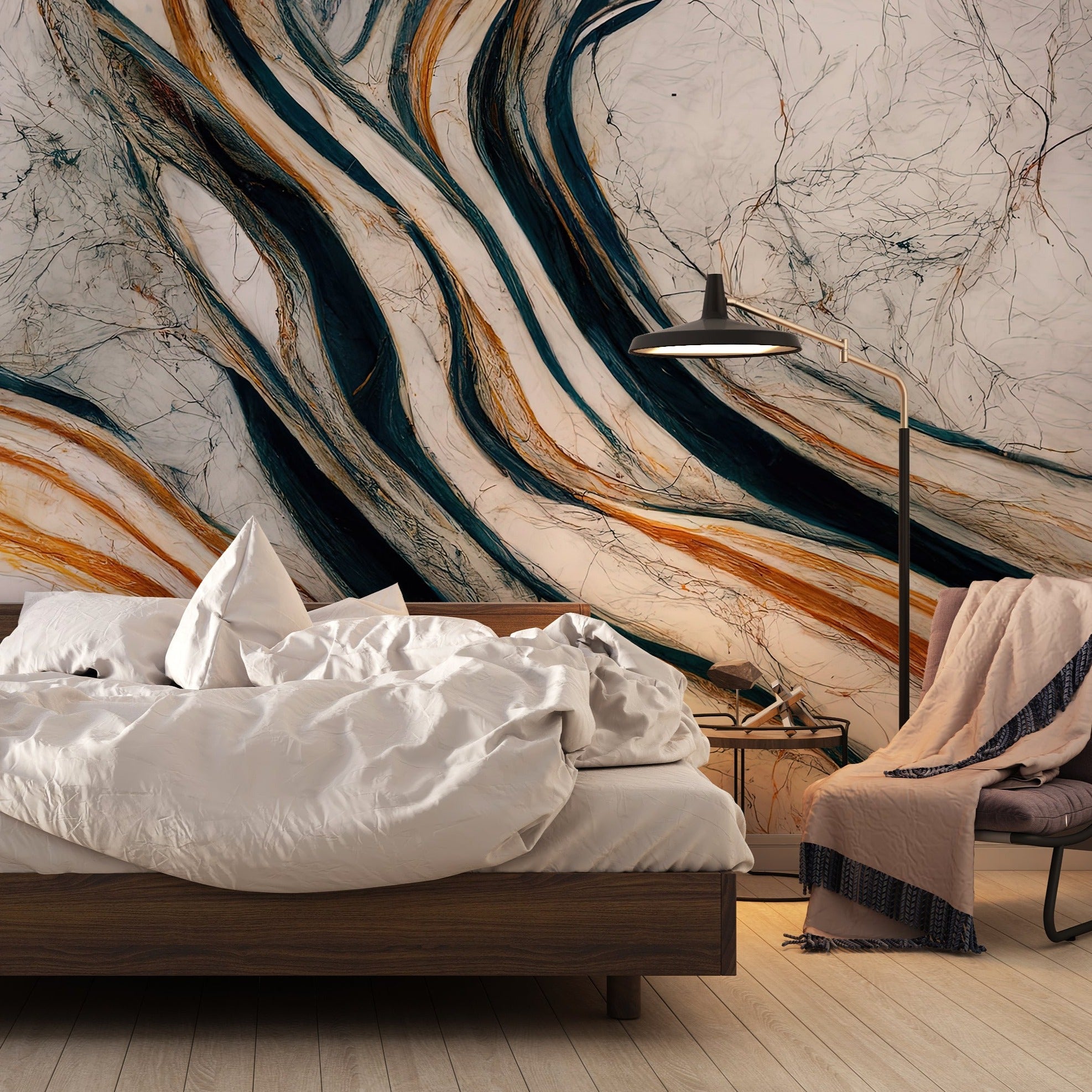 Papier Peint Style Marbre