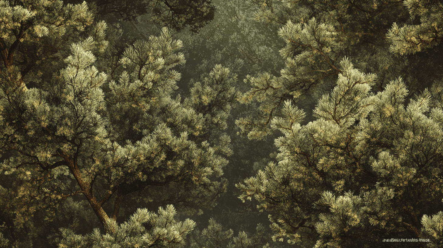 Papier Peint Trompe L'oeil Arbre