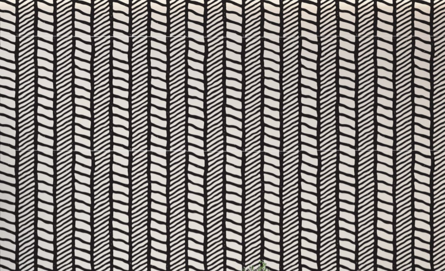 Papier Peint Abstrait Noir Et Blanc