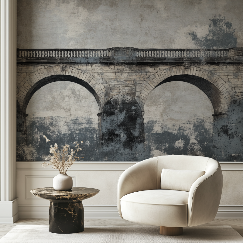 Papier peint vintage nantes chaise tendance