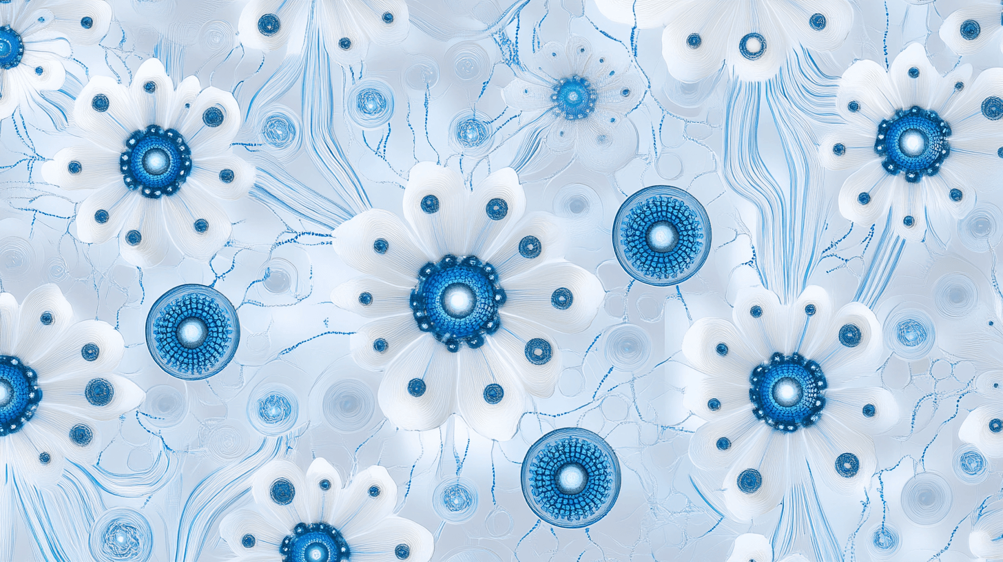 Papier Peint Fleur Bionique