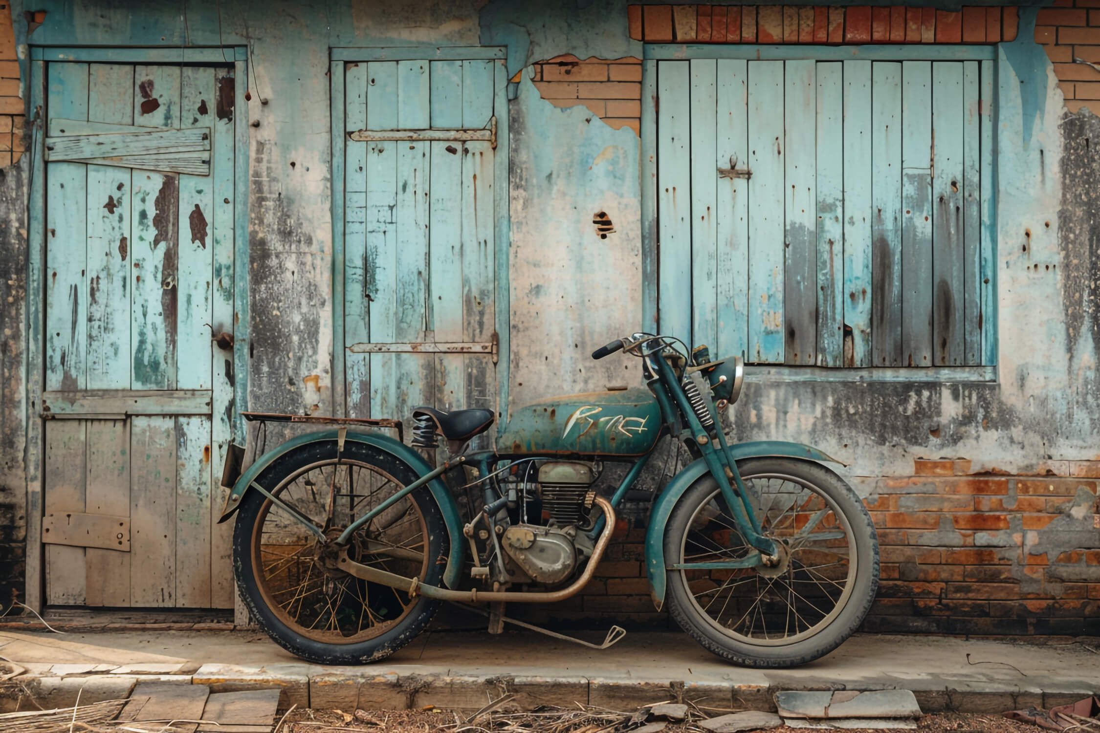 Papier Peint Moto Vintage