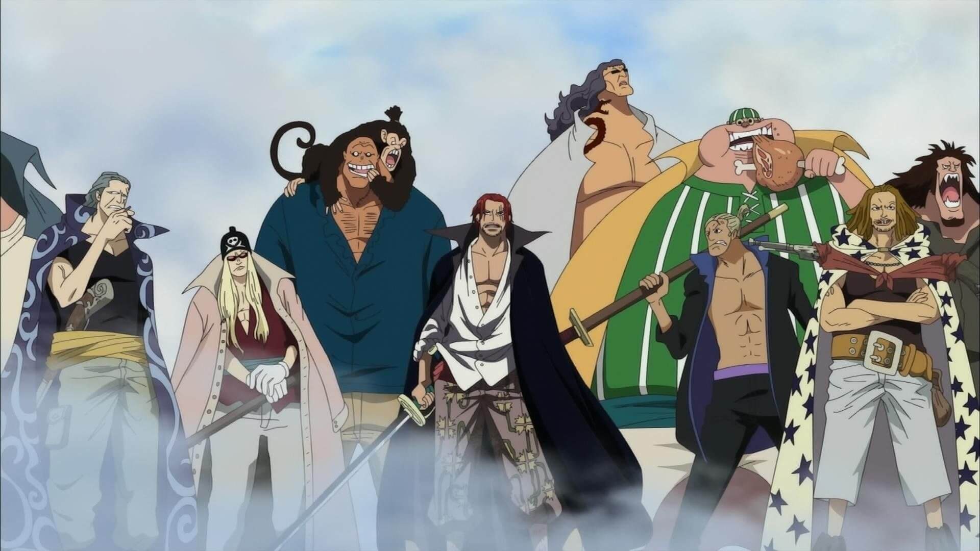 Papier Peint One Piece Équipage De Shanks