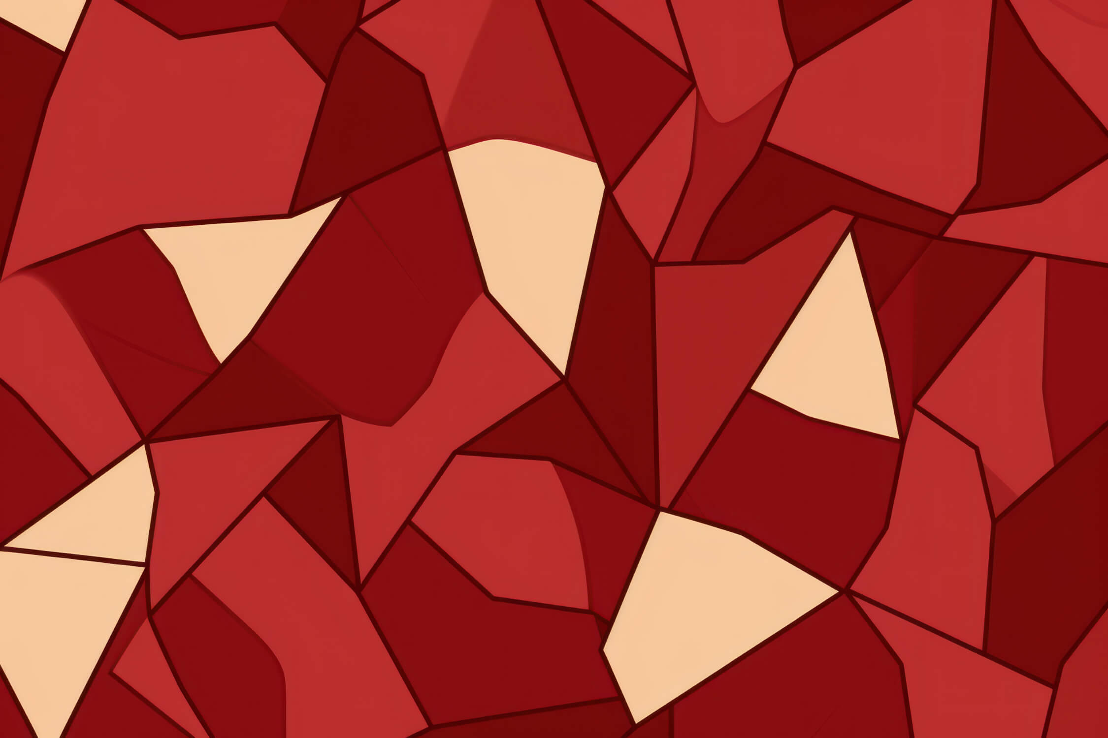 Papier Peint Geometrique Rouge