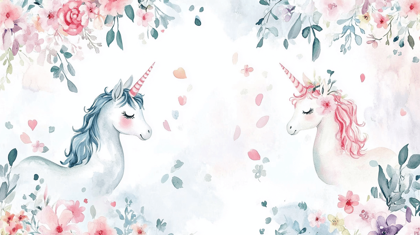 Papier Peint Chambre Bébé Thème Princesse Princesse Et Petites Fleurs