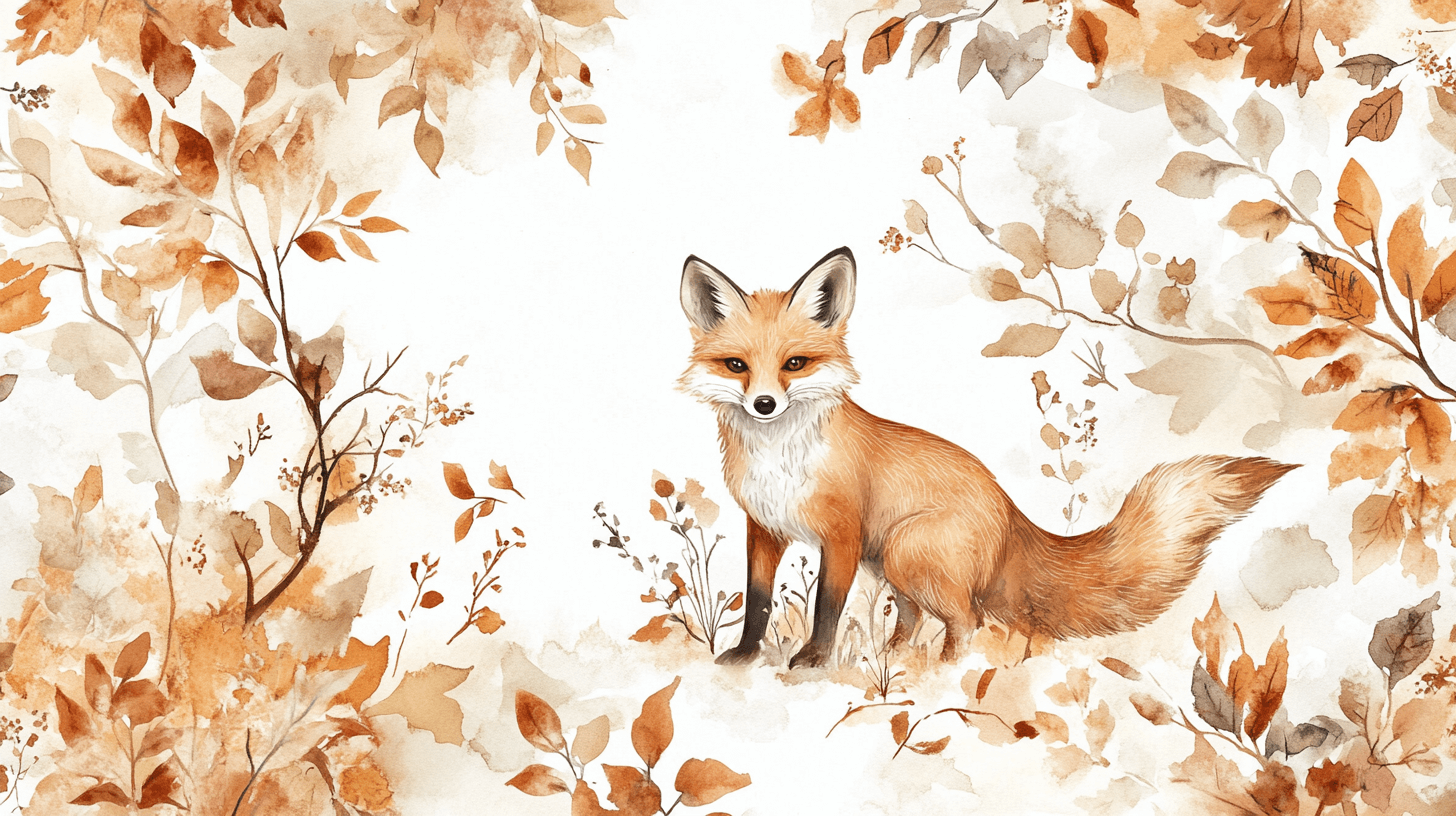 Papier Peint Renard Chambre Bébé