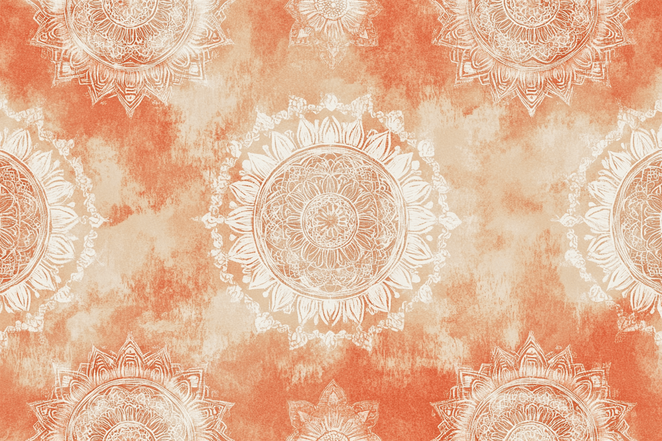 Papier Peint Terracotta Boho Chic