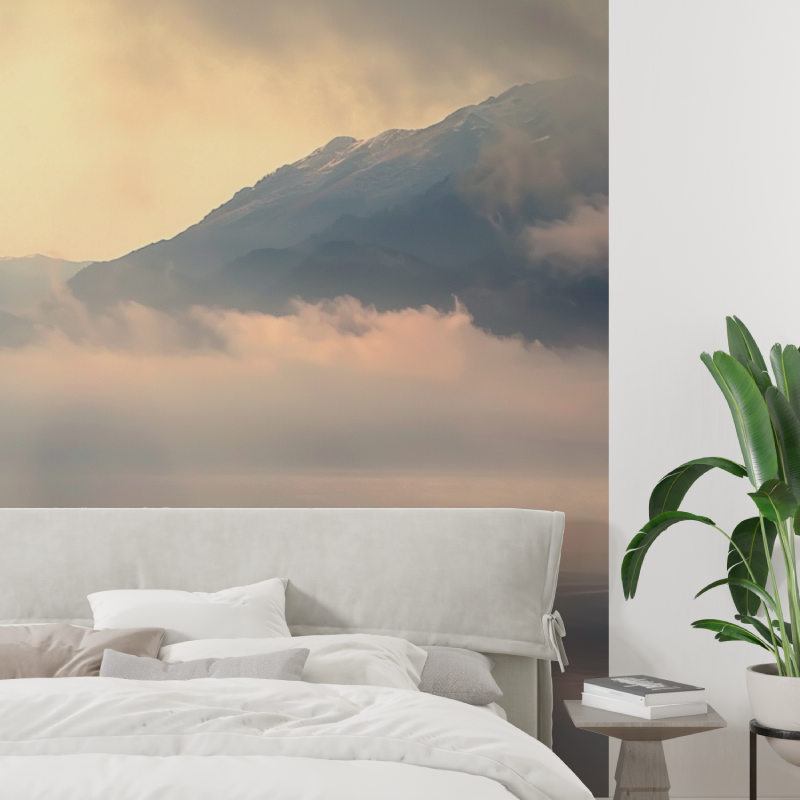 Papier peint lac annecy navigation tapisserie tendance