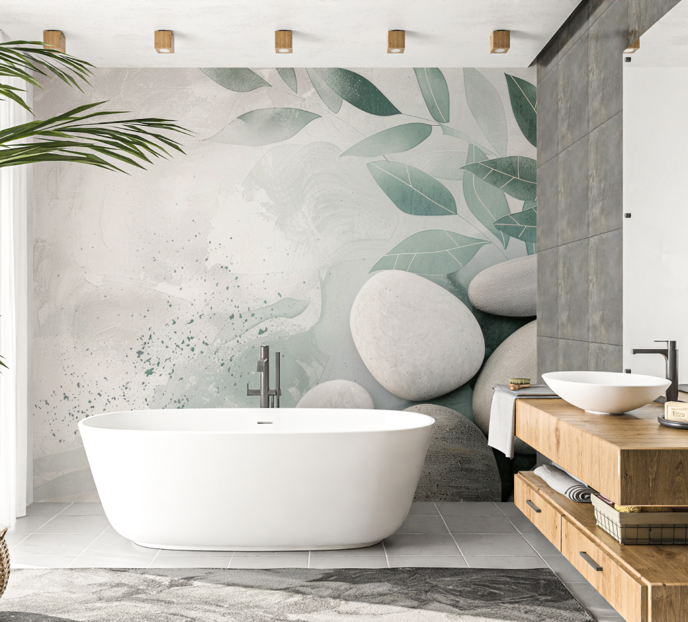 Idées Papier Peint pour salle de bain : styles, couleurs et considérat