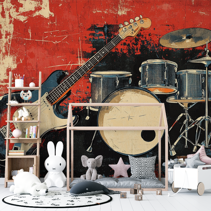 Papier peint rock sound 12