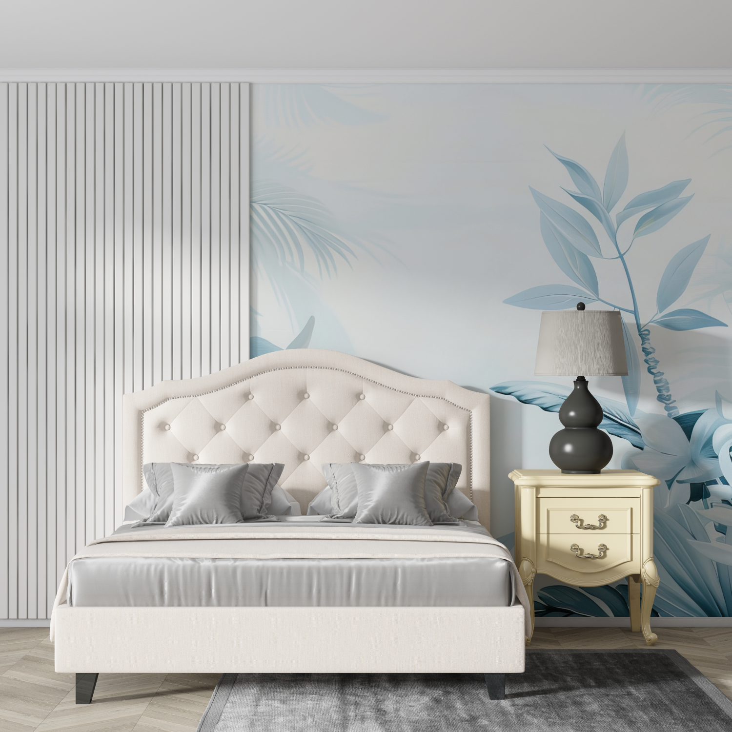 Papier Peint Bleu Pour Chambre - tendances