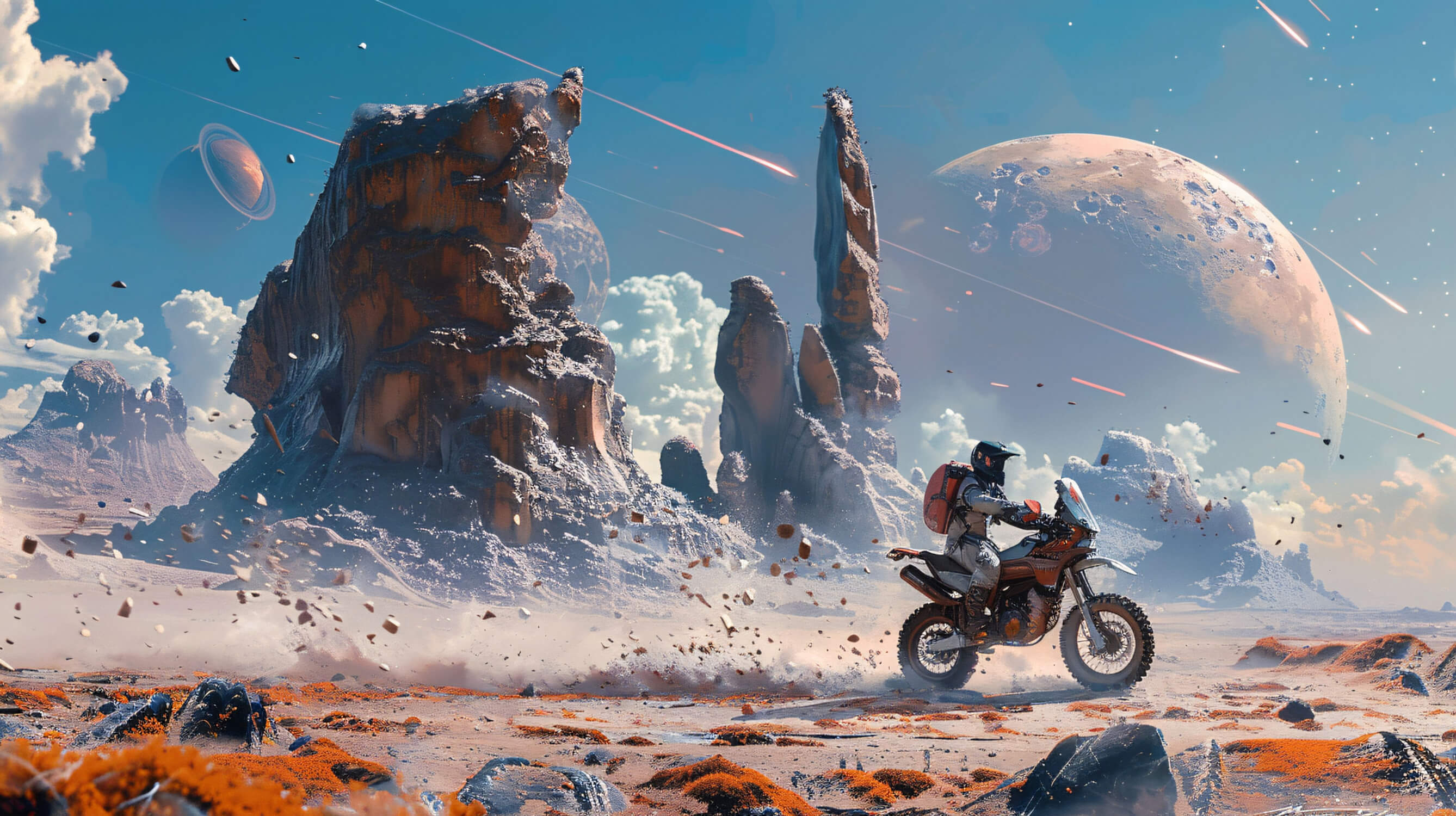 Papier Peint Panoramique Moto