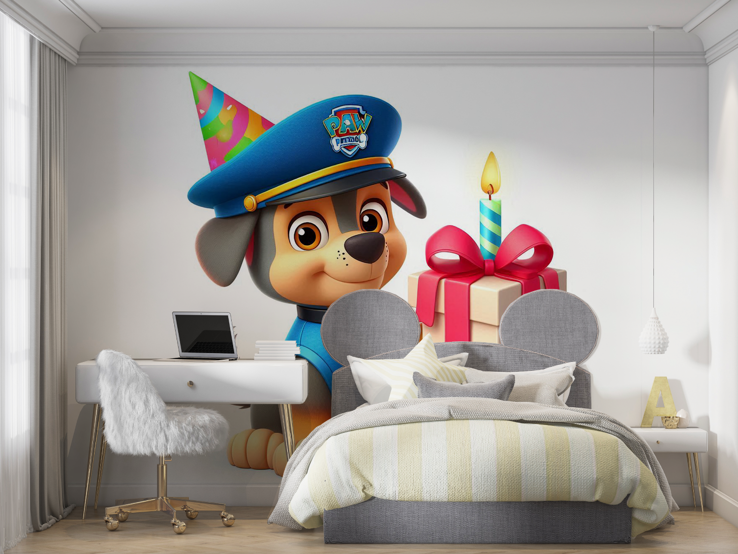 Papier peint pat patrouille mural mur chambre panoramique