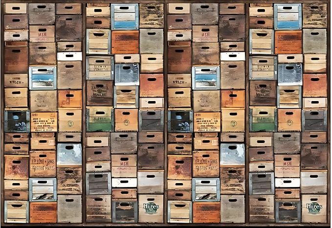 Tapete für industrielle Schließfächer