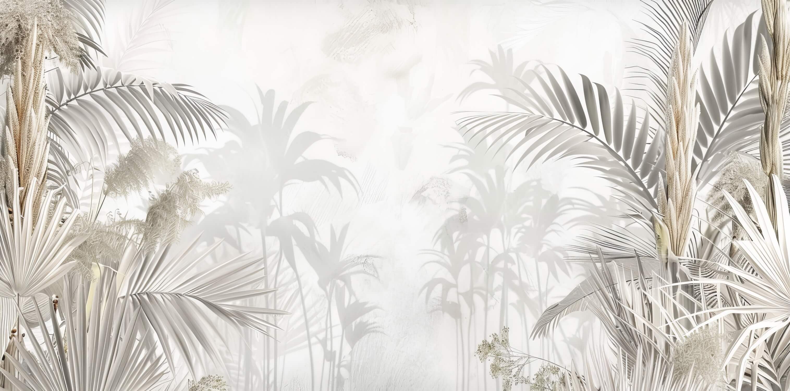 Papier Peint Salle De Bain Jungle Design