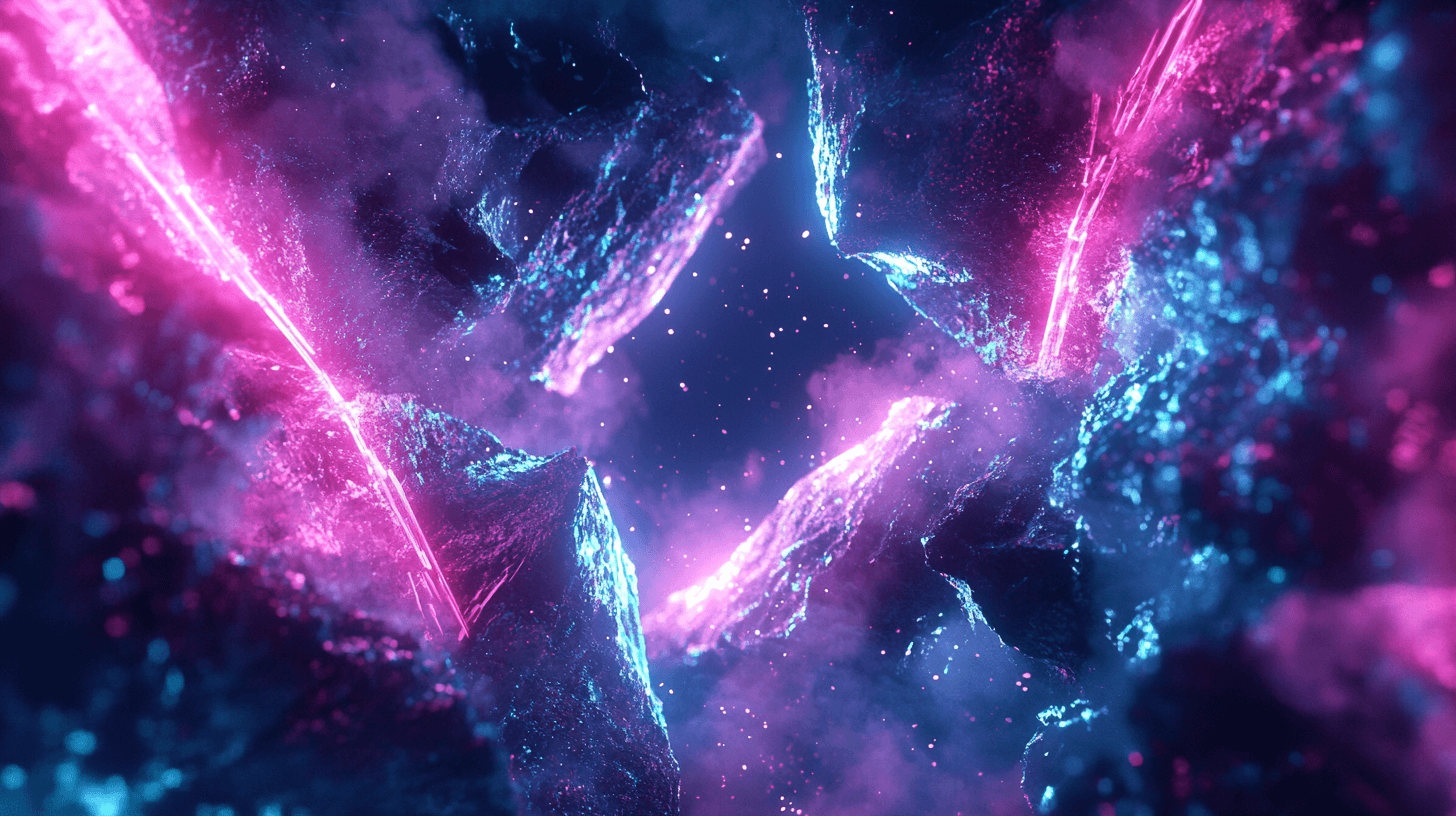 Papier Peint Néon Gaming Room