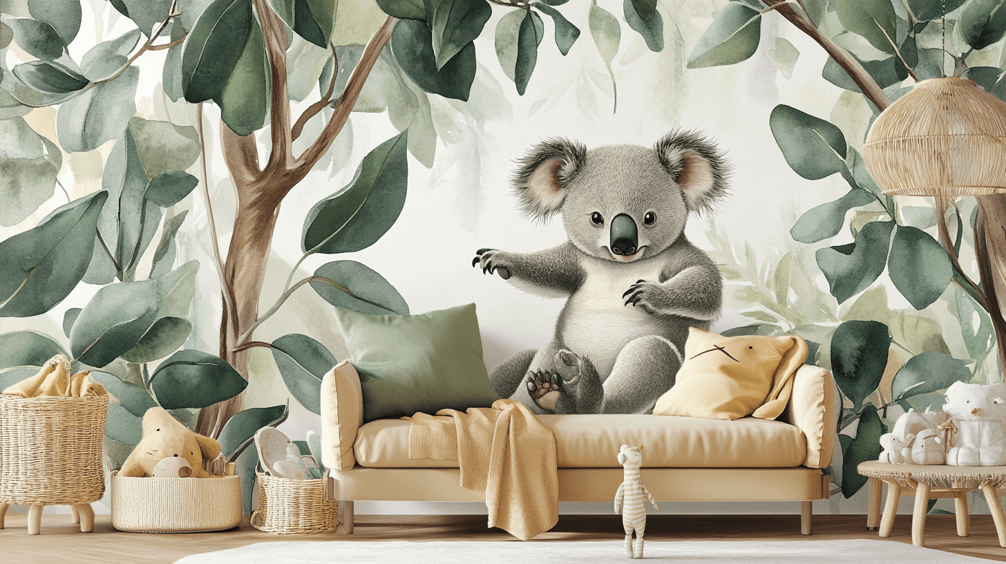 Papier Peint Koala Qui Baille