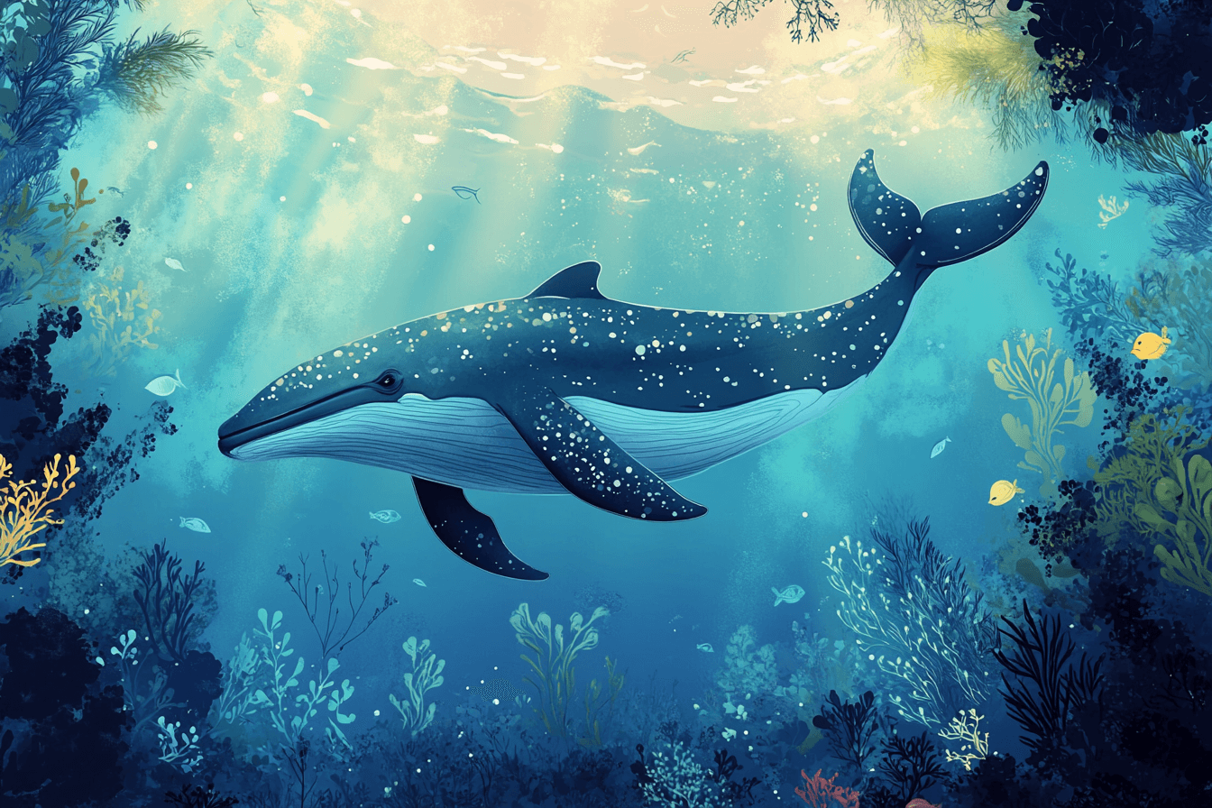 Papier Peint Marin Chambre Bleue