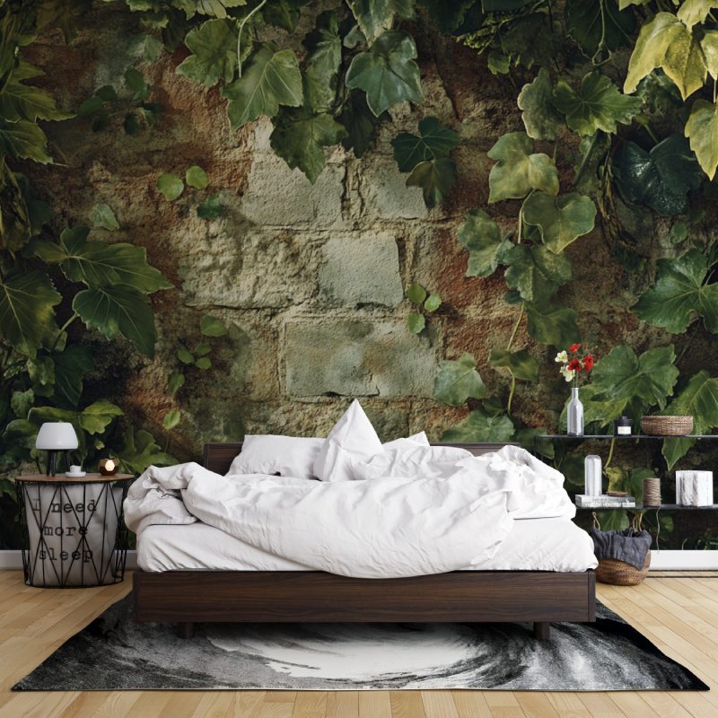 Papier peint murale trompe loeil leroy merlin mur