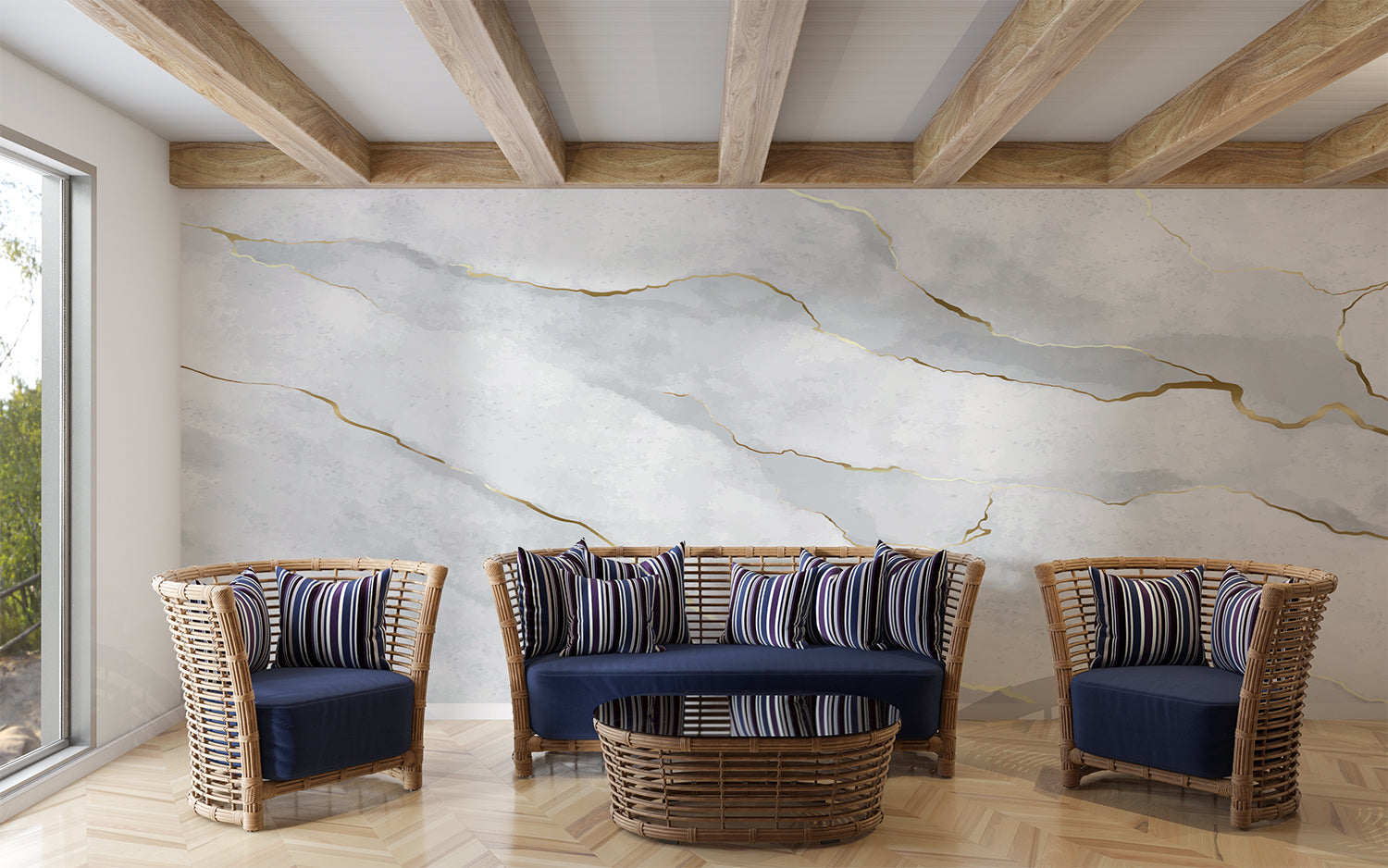 Papier Peint Effet Marbre