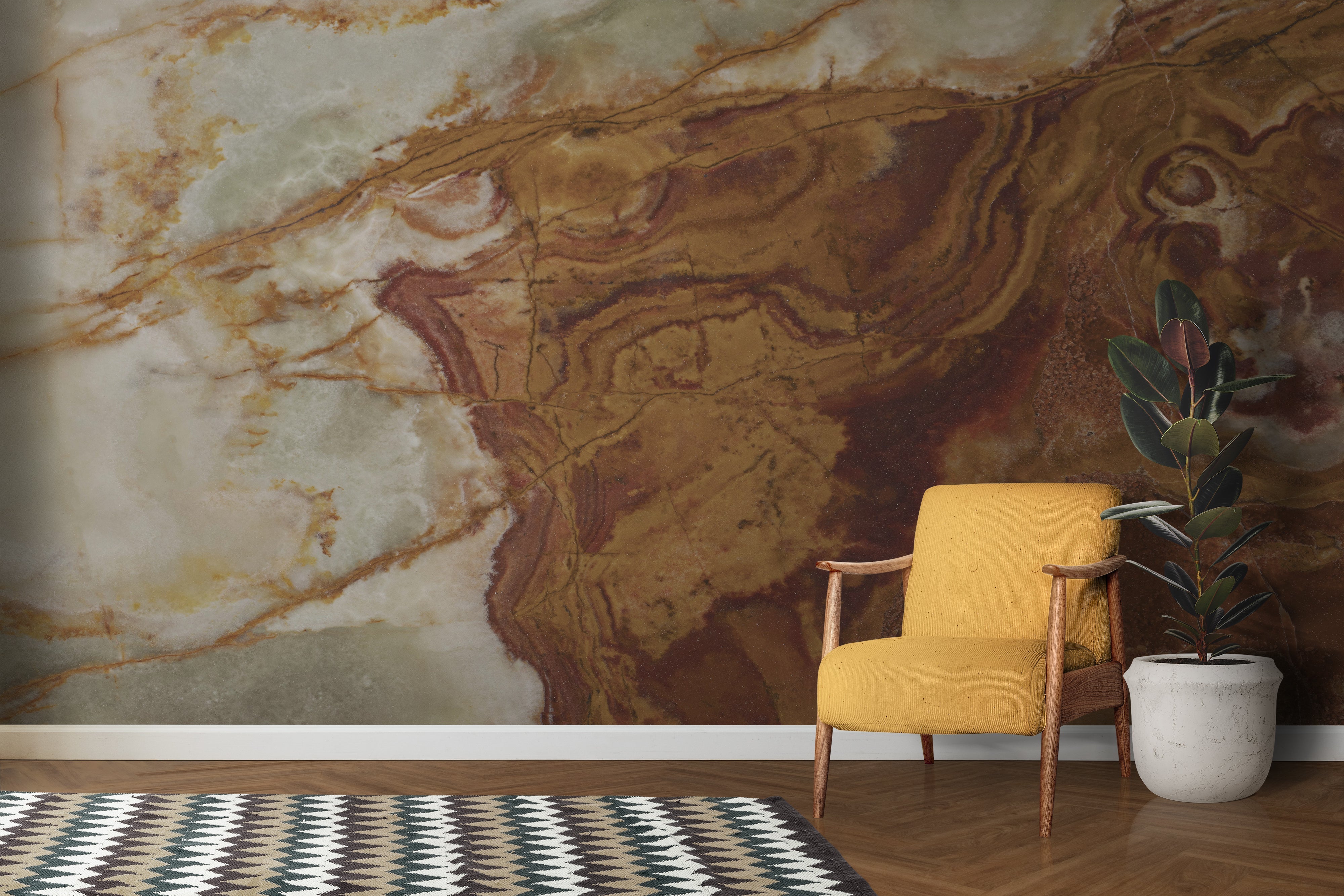 Papier Peint 3D Marbre