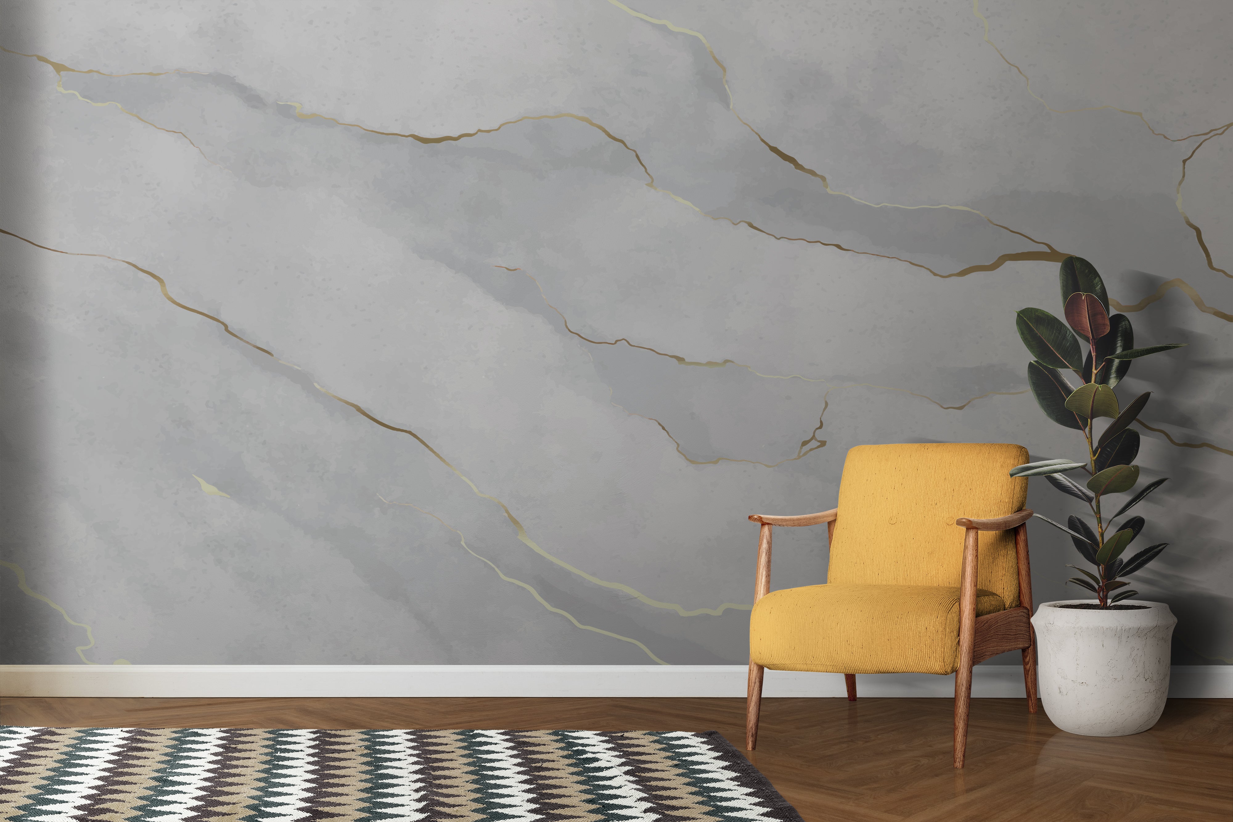 Papier Peint Effet Marbre