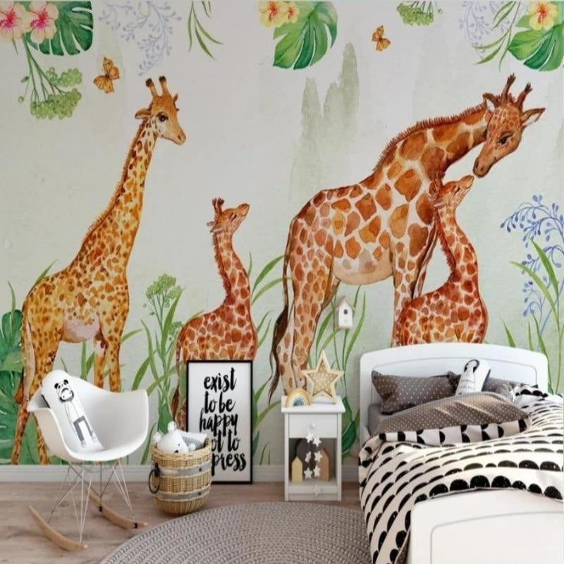 Papier Peint Animaux Girafes