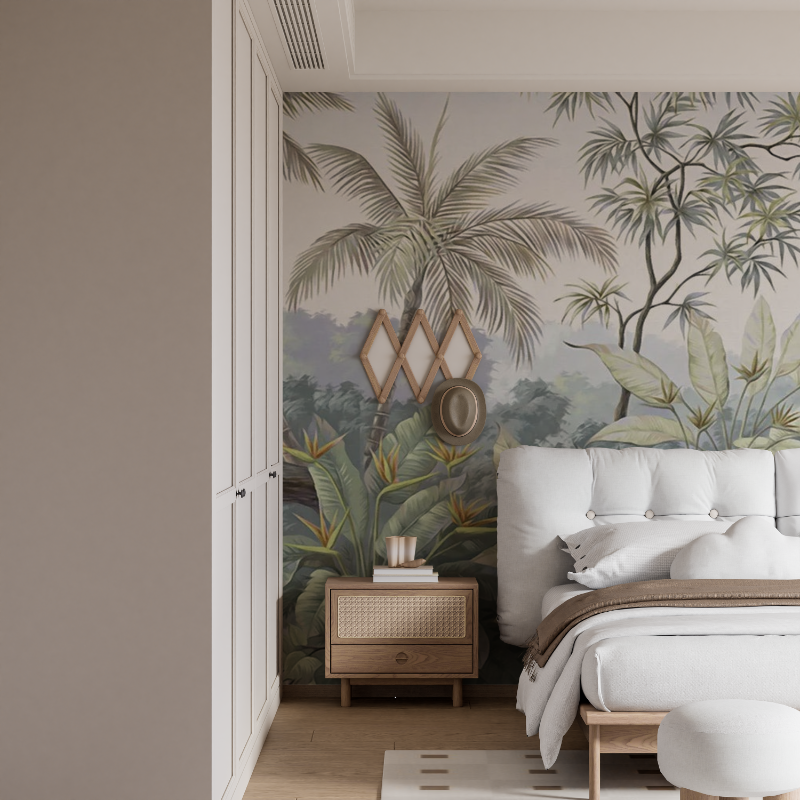 Tropischer Baumhintergrund