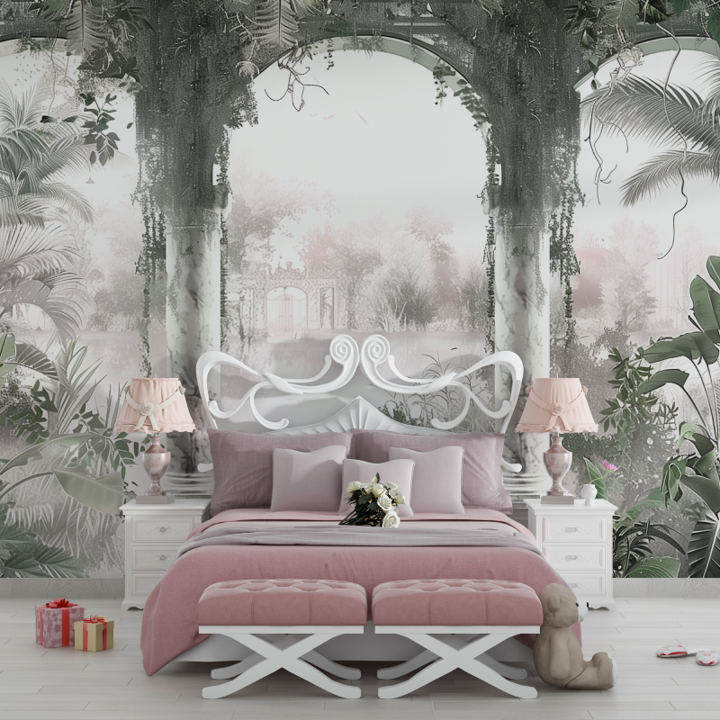 Papier Peint Chambre Ado Trompe l'Oeil