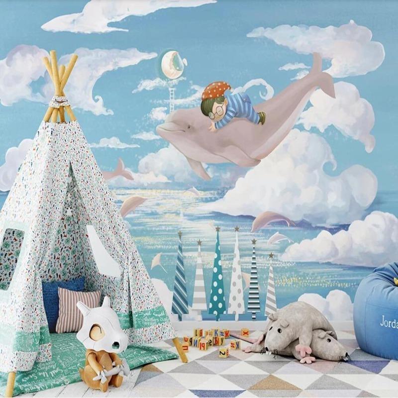 Papier Peint Dauphin Poster