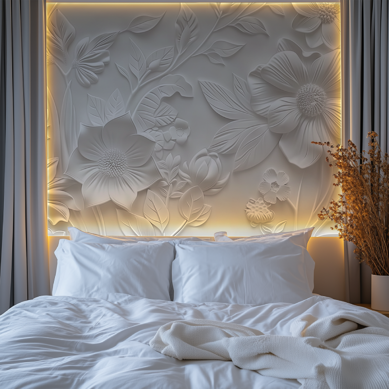 Papier Peint Fleurs Panoramique