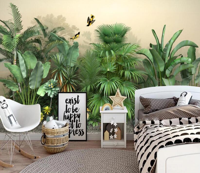 Papier peint nature chambre