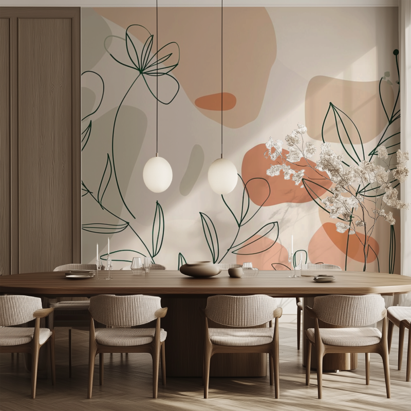 Papier Peint Nature Japandi