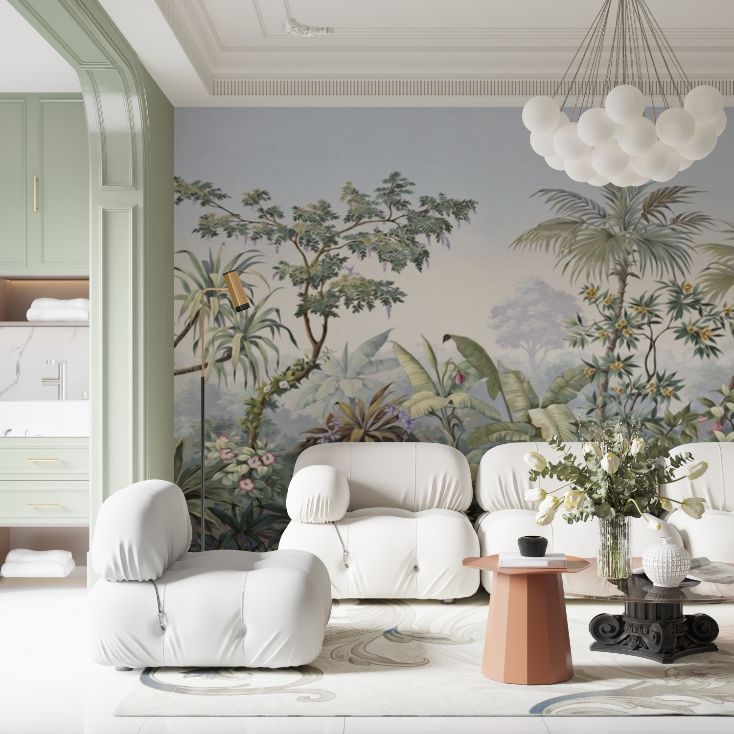 Dschungel-Natur-Hintergrundbild