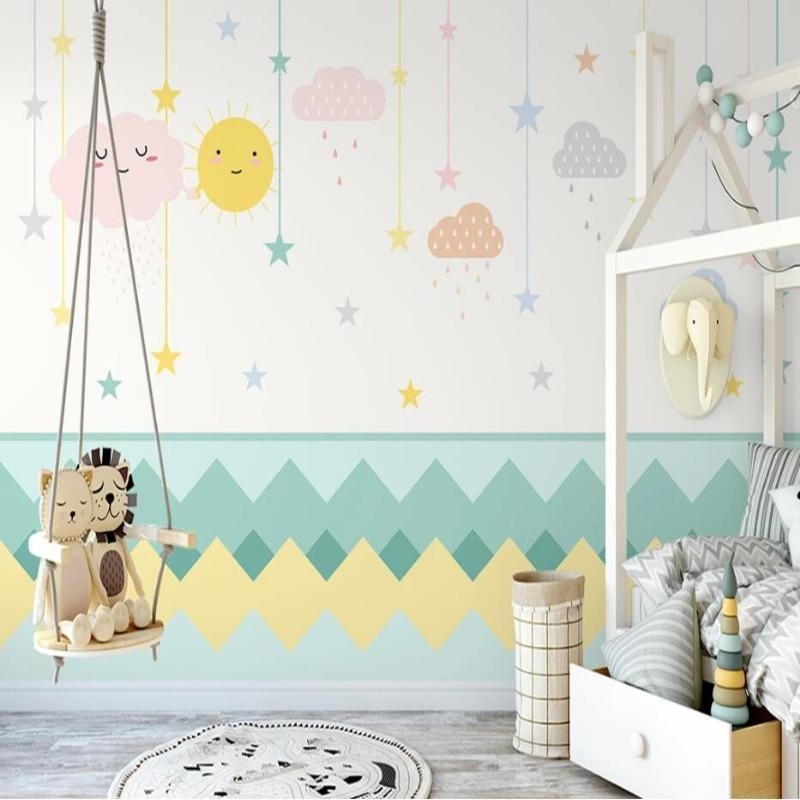 Papier Peint Nuage Étoile