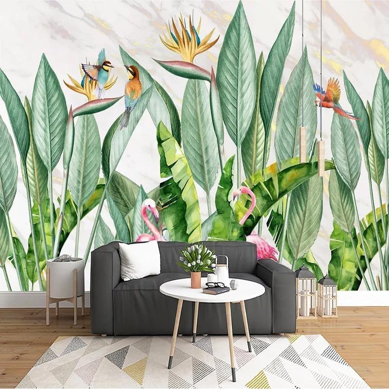 Papier Peint Oiseaux Du Paradis