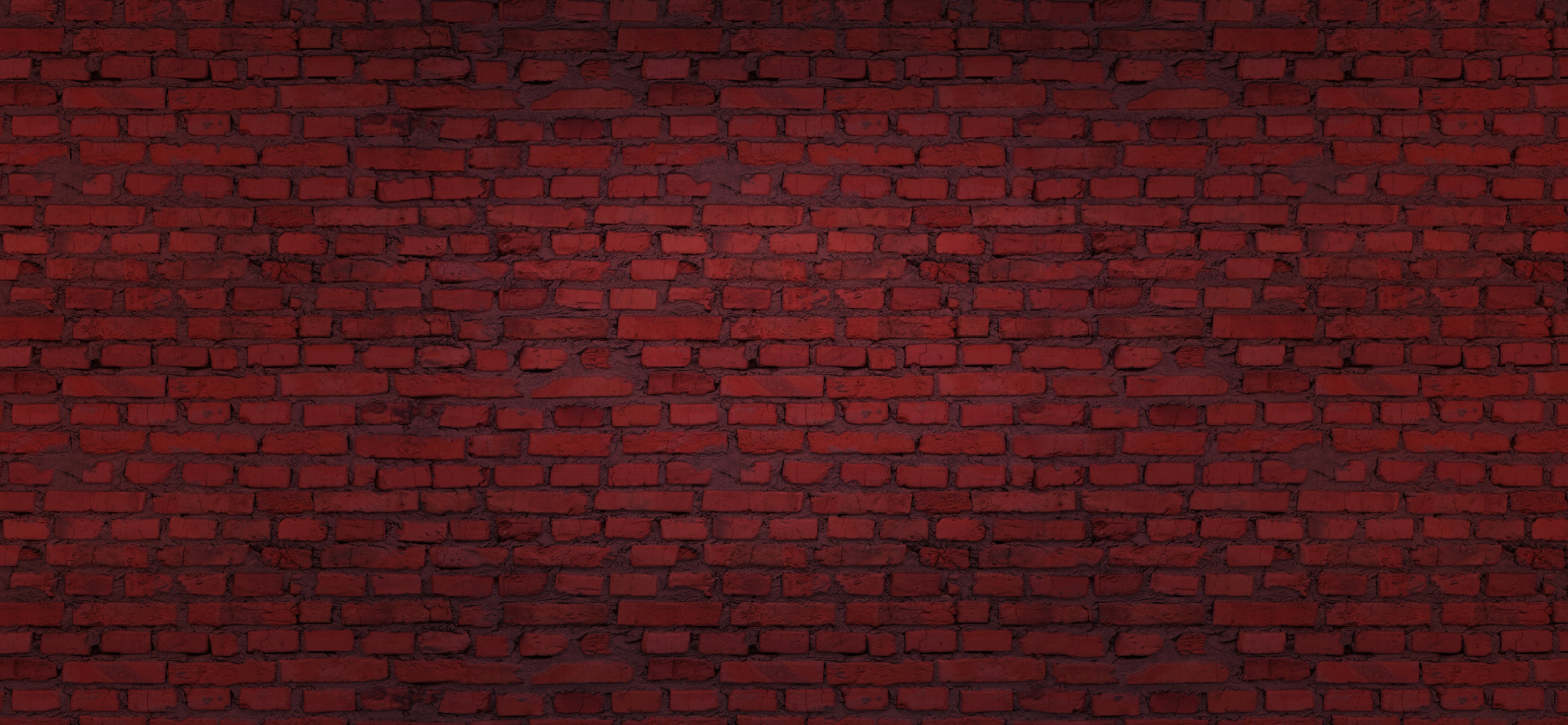 Papier Peint 3D Brique Rouge