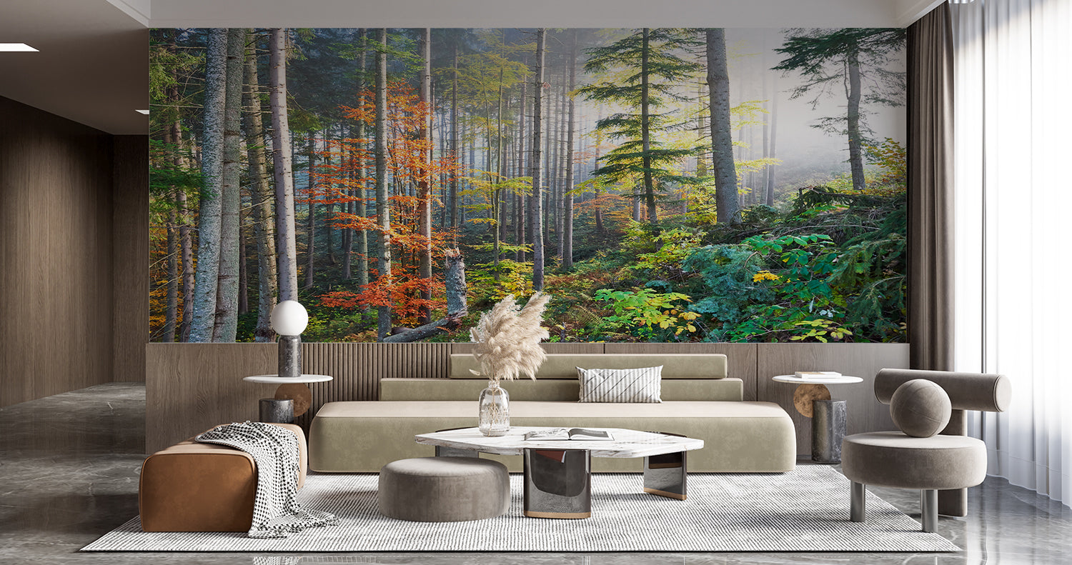 Papier Peint 3D Foret