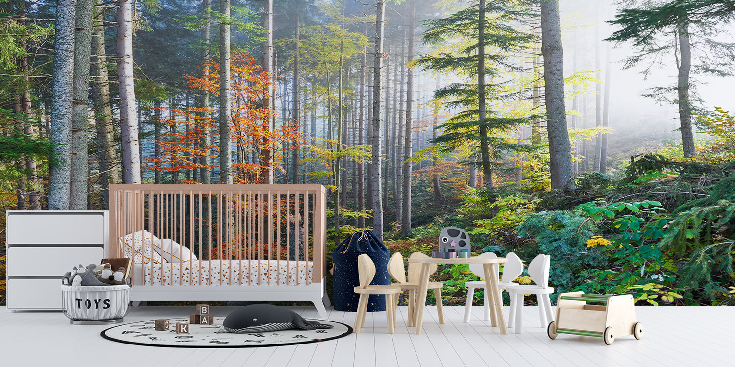 Papier Peint 3D Foret