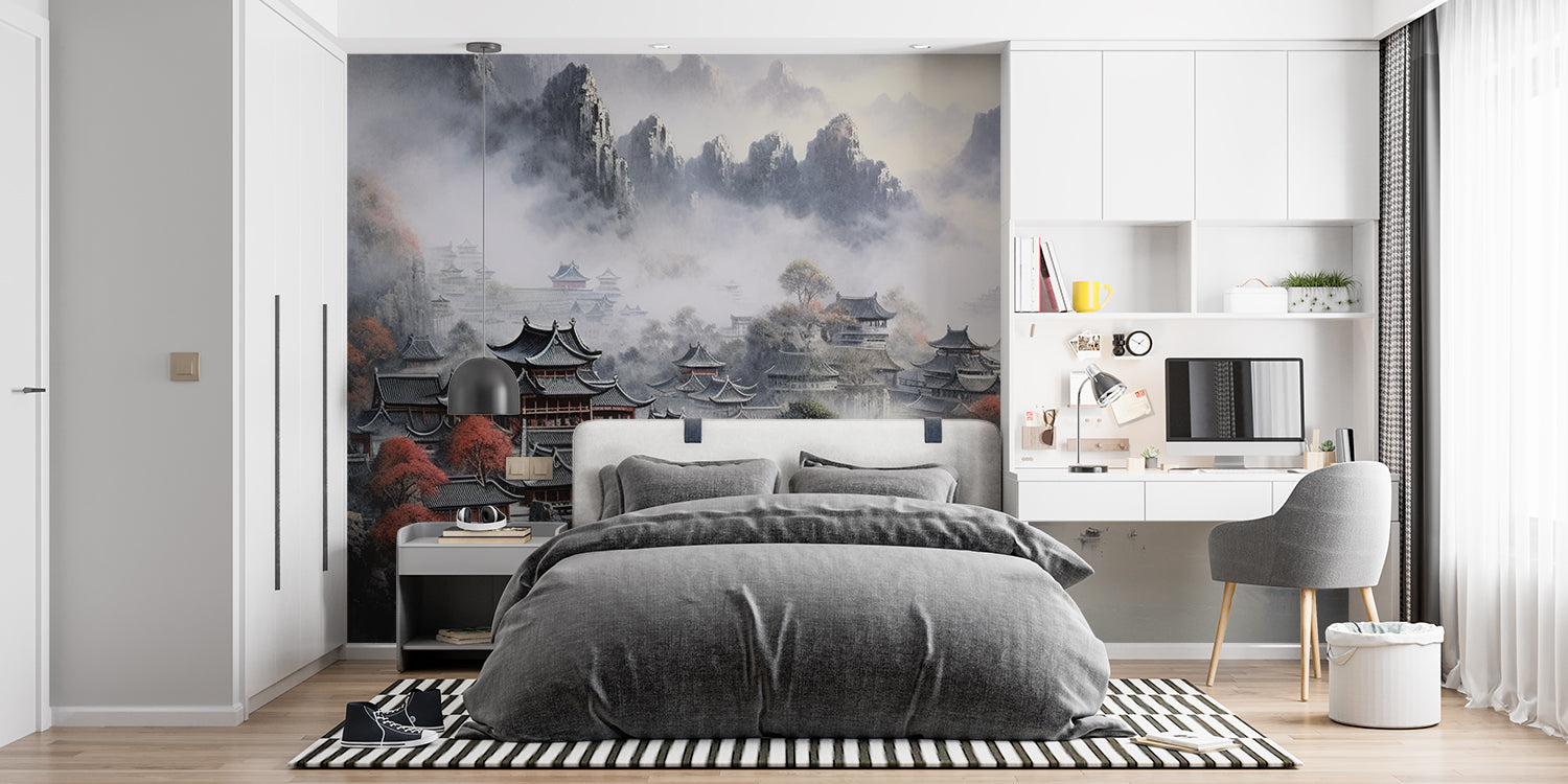 Papier Peint 3D Japonais