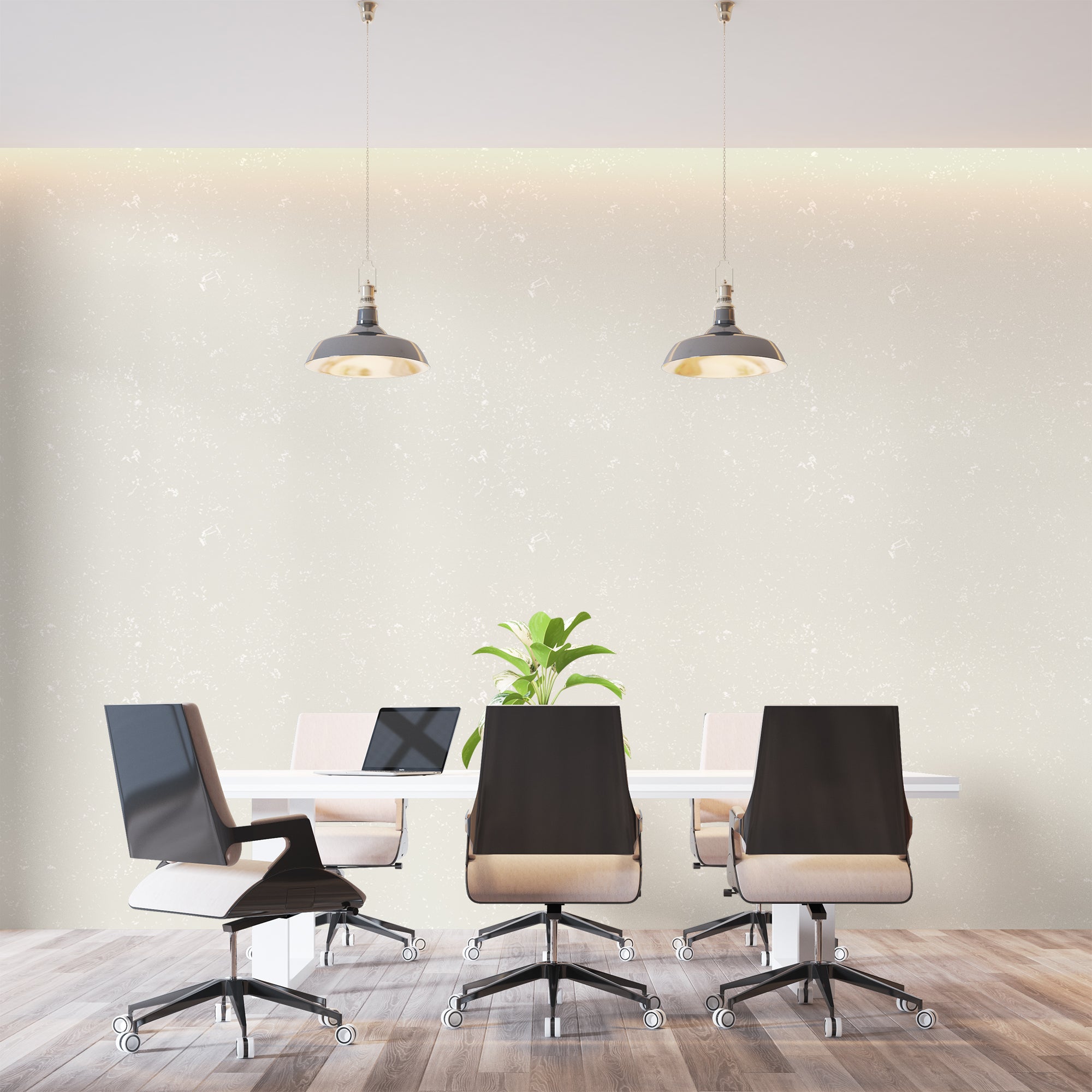 Papier Peint Blanc Paillette