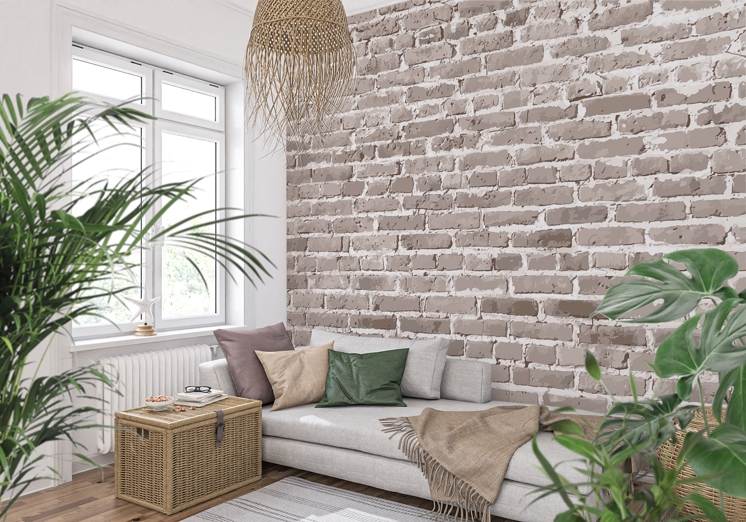 Papier Peint Brique Pas Cher